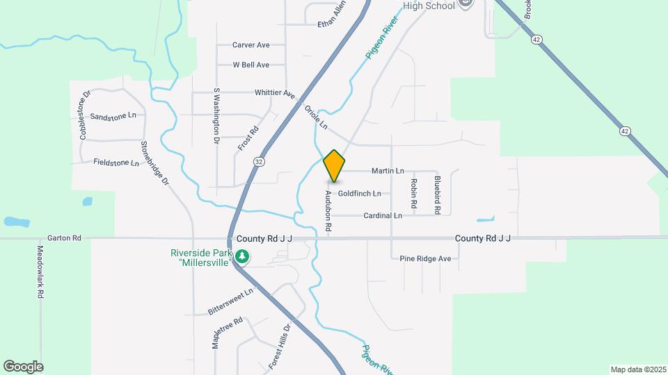 722 Goldfinch Ln Mapa y Detalles de la Ubicación