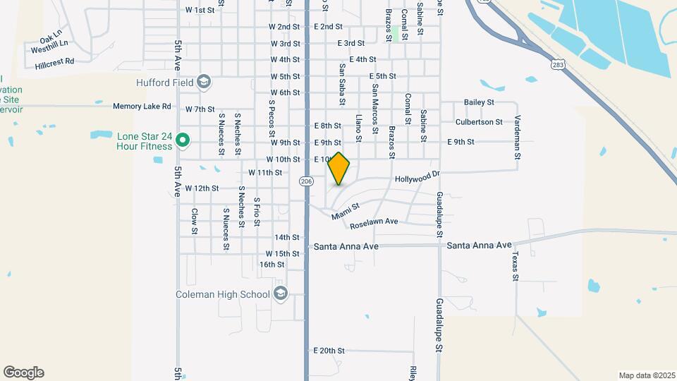 109 Hollywood St Mapa y Detalles de la Ubicación