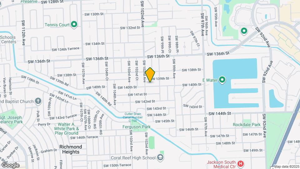 10113 SW 140th St Map and Location Details