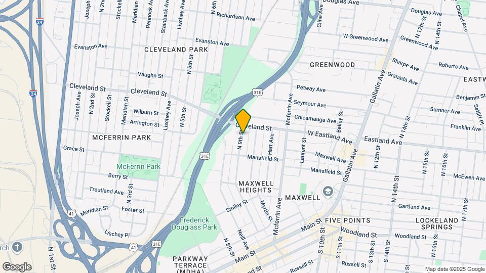 717 N 9th St Map and Location Details
