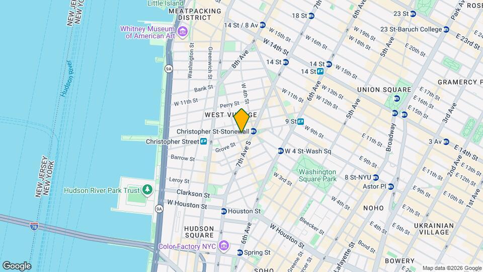 86 Christopher St Map and Location Details