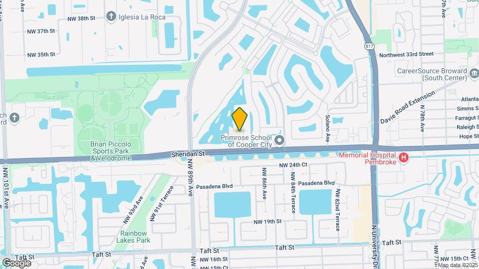 2662 NW 87th Ter Map and Location Details