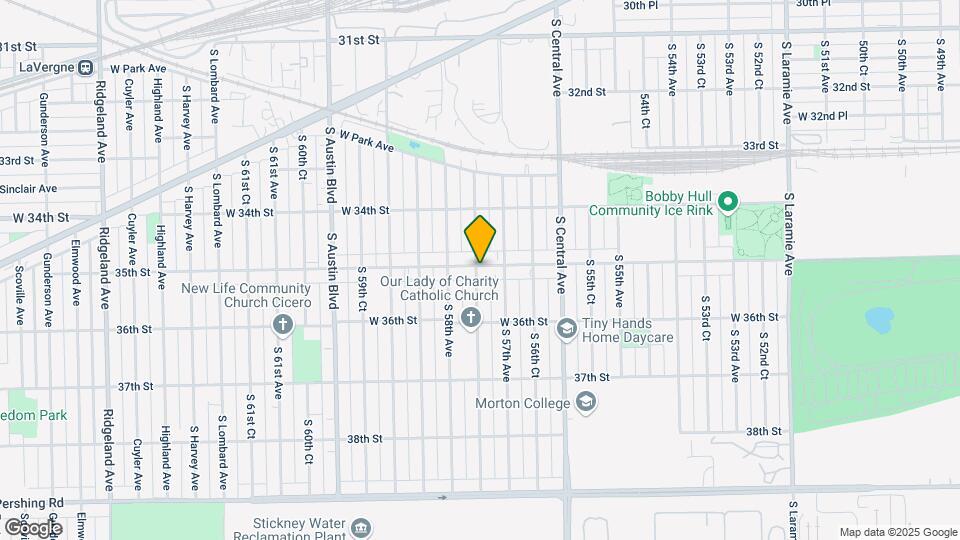 5715-5717 W 35th St Map and Location Details
