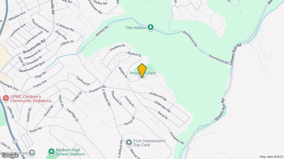 1529 Dunluce Dr Map and Location Details