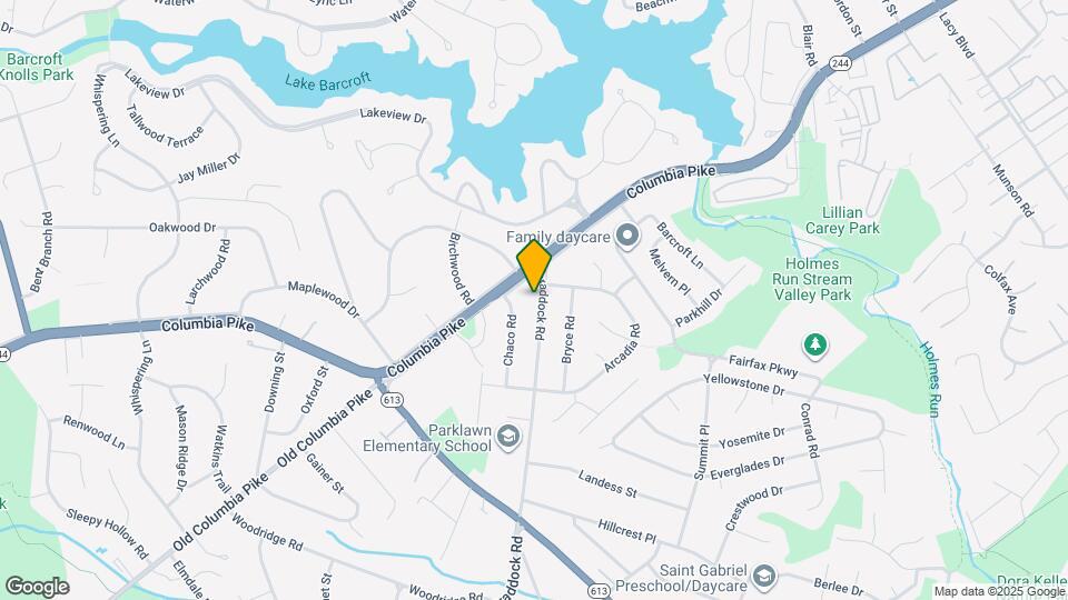 3908 Braddock Rd Map and Location Details