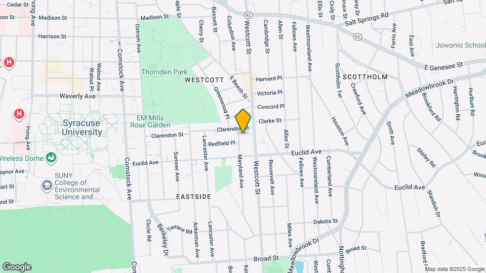 715 Maryland Ave, Unit 1 Map and Location Details