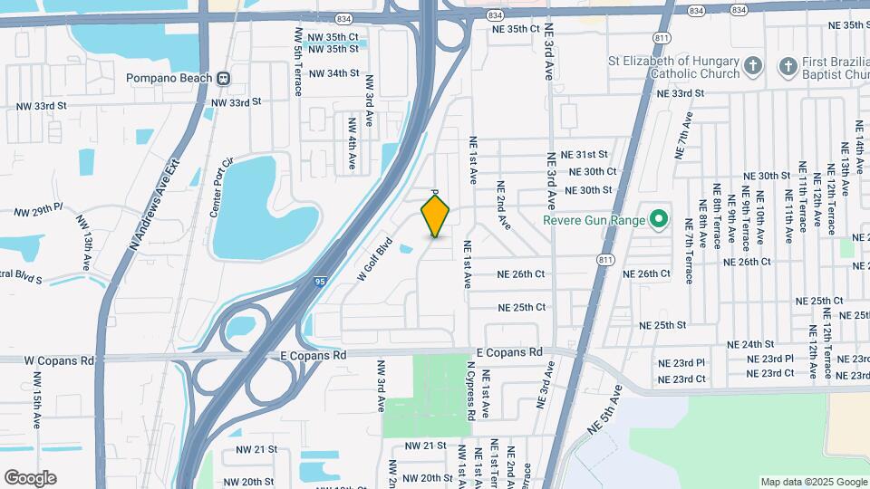 161 NW 27th Ct Map and Location Details
