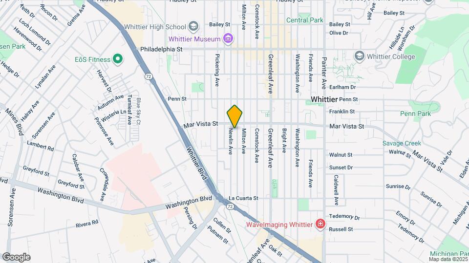 7620 Newlin Ave Map and Location Details