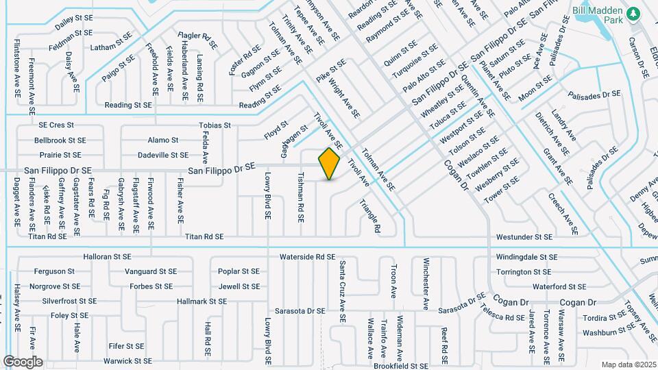 748 Lavender St SE Map and Location Details
