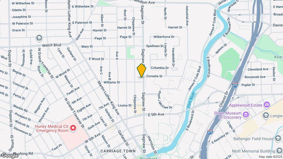 Clark Commons Map and Location Details