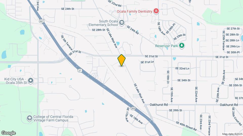 3250 SE Lake Weir Ave Map and Location Details