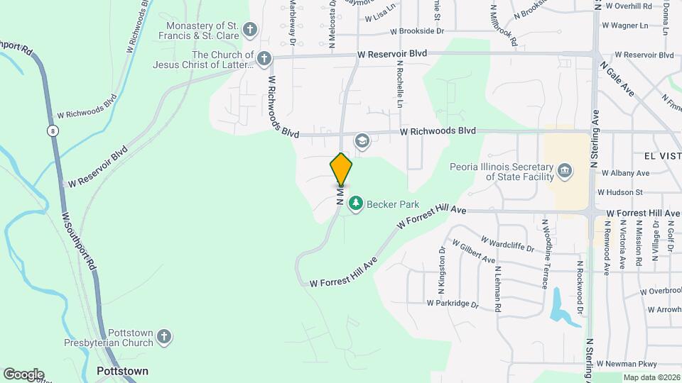 3116 N Molleck Dr Map and Location Details