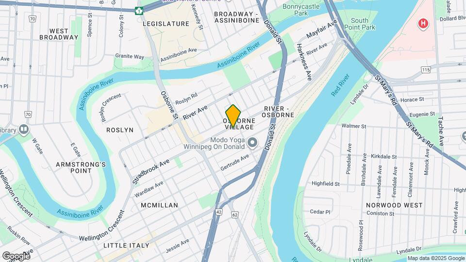 370 Stradbrook Apartment Map and Location Details