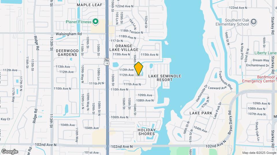 10373 111th Pl N Map and Location Details