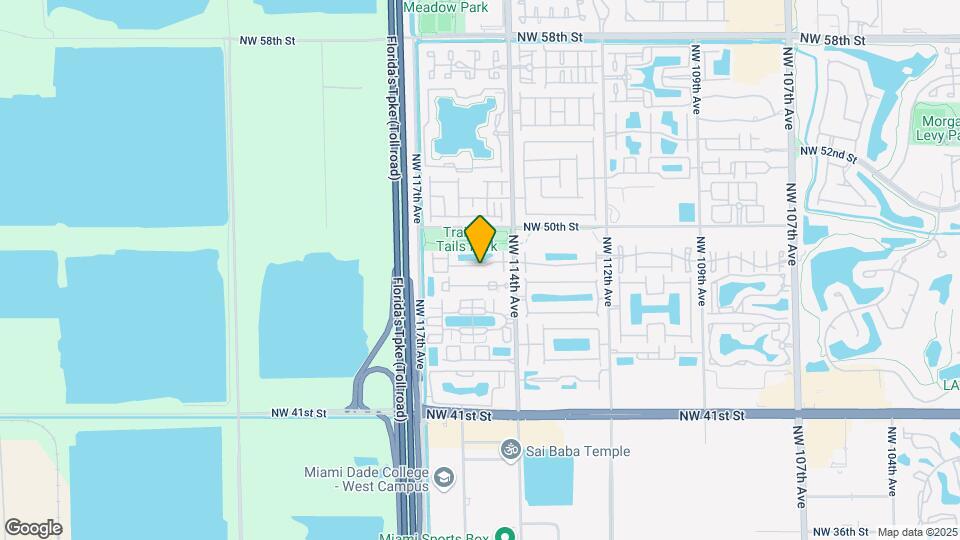11480 NW 48th Terrace Map and Location Details