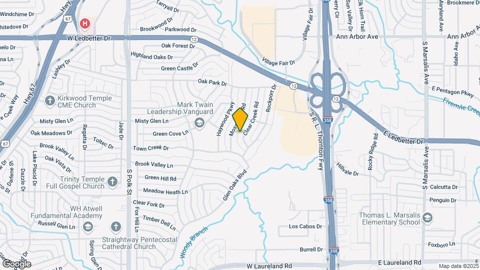 4939 Clear Creek Rd Map and Location Details