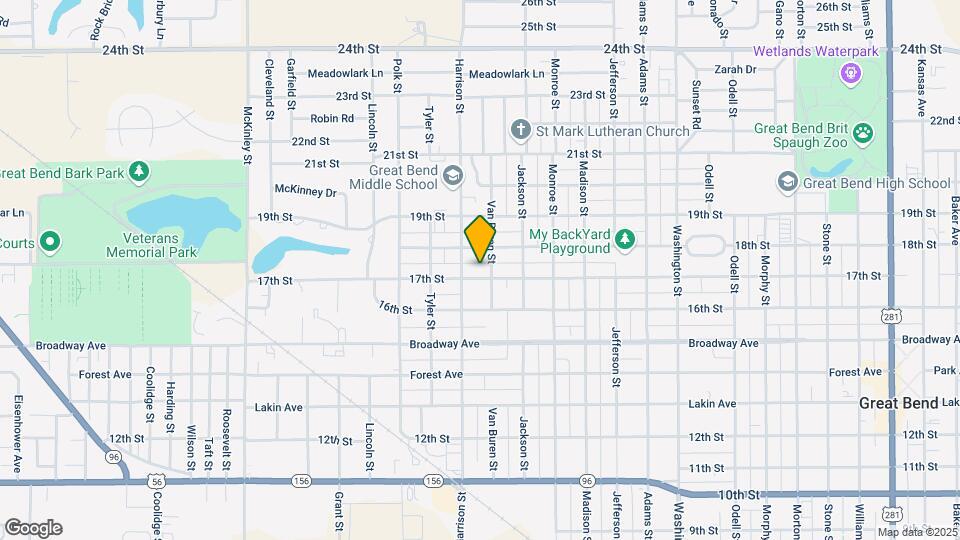 3210 17th St Map and Location Details