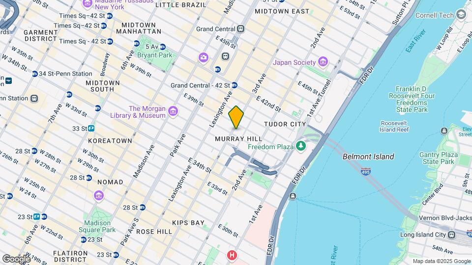 583 Third Ave Mapa y Detalles de la Ubicación