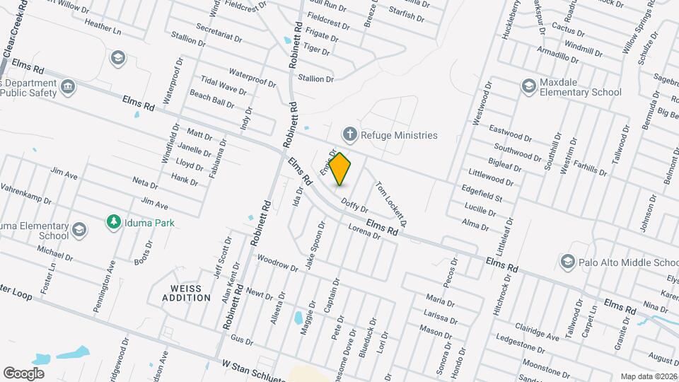 3610 Del Mar Ct Map and Location Details