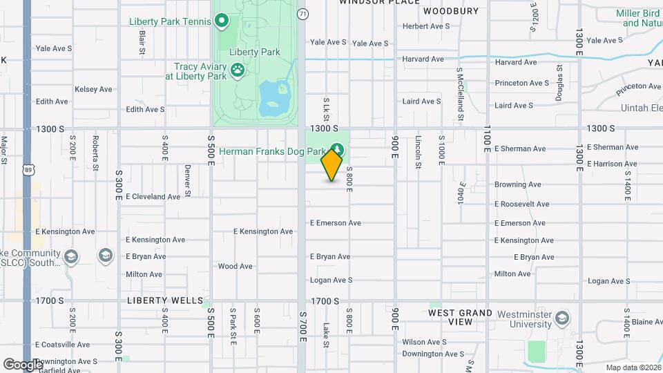 761 Browning Ave Map and Location Details