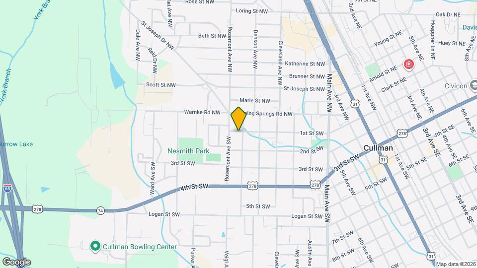 101 Morgan Ave SW Map and Location Details