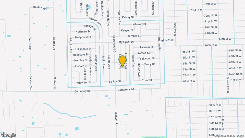 6030 Latimer Ave Map and Location Details