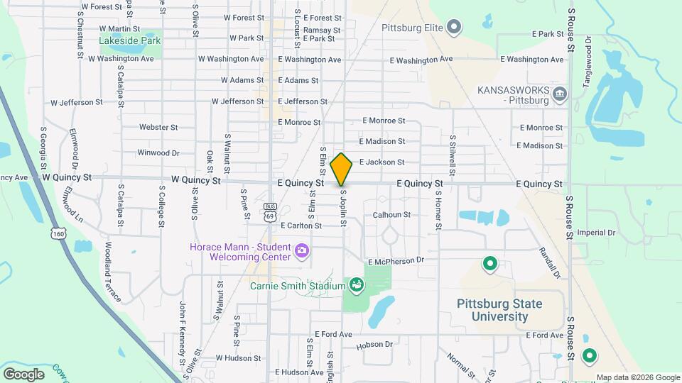 1304 S Joplin St Map and Location Details