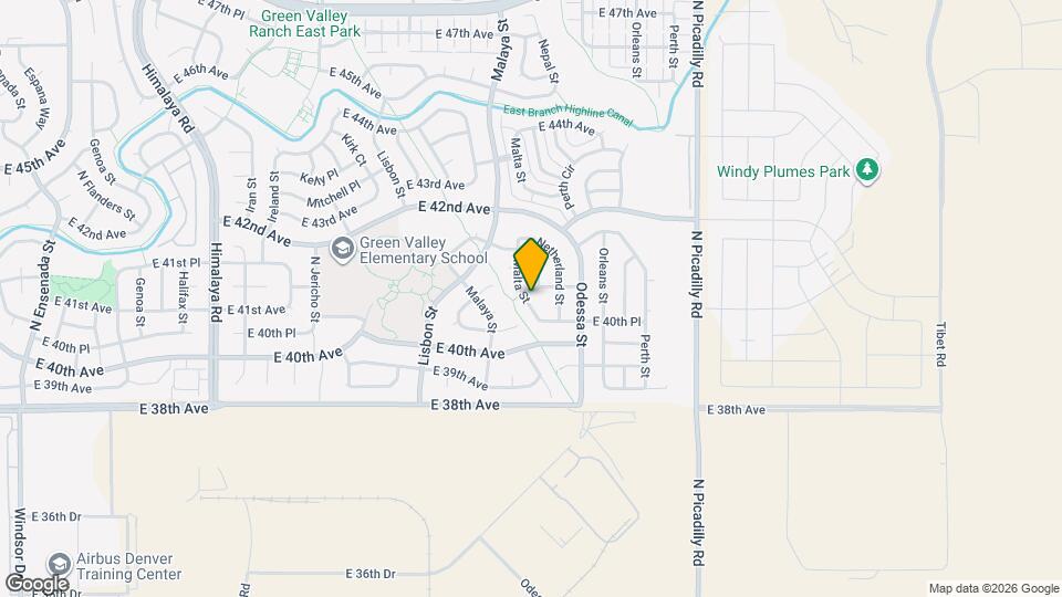 4094 Malta St Map and Location Details