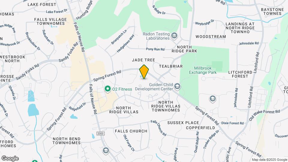 6407 Andsley Dr Map and Location Details