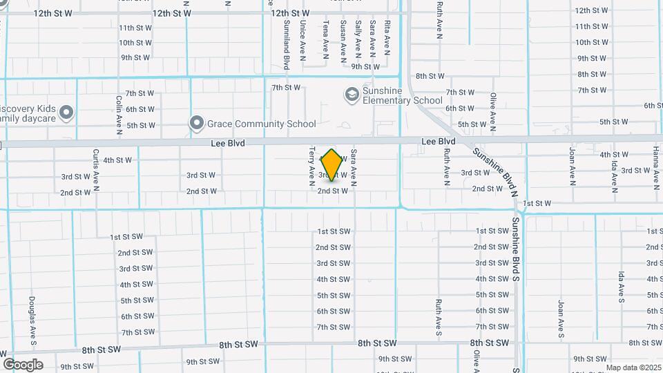 3510 2nd St W Map and Location Details