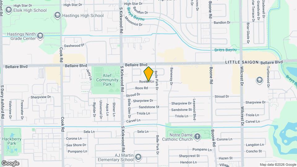 11623 Rowan Ln Map and Location Details