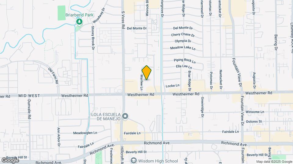 2619 Marilee Ln Mapa y Detalles de la Ubicación