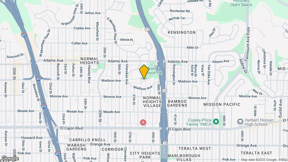 4581 38th St Mapa y Detalles de la Ubicación