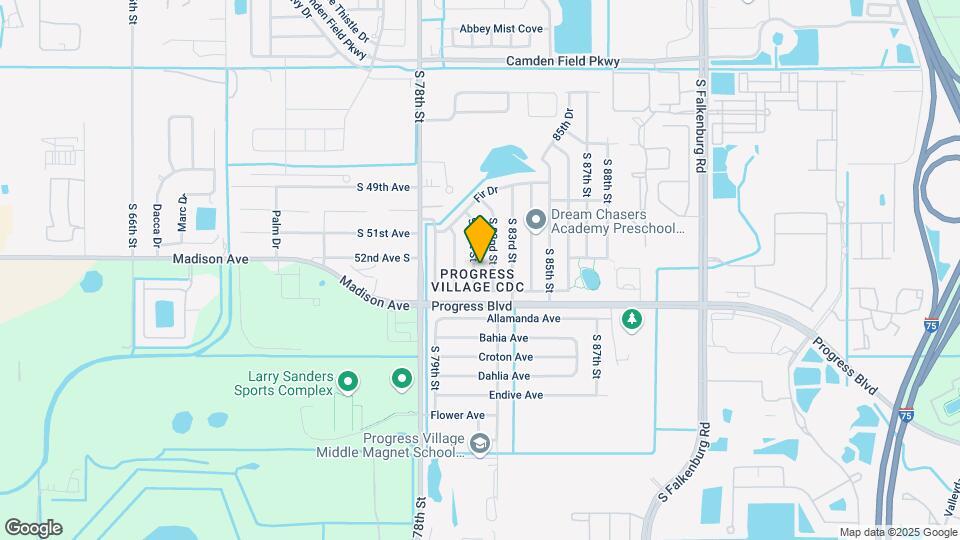 5204 S 81st St Map and Location Details