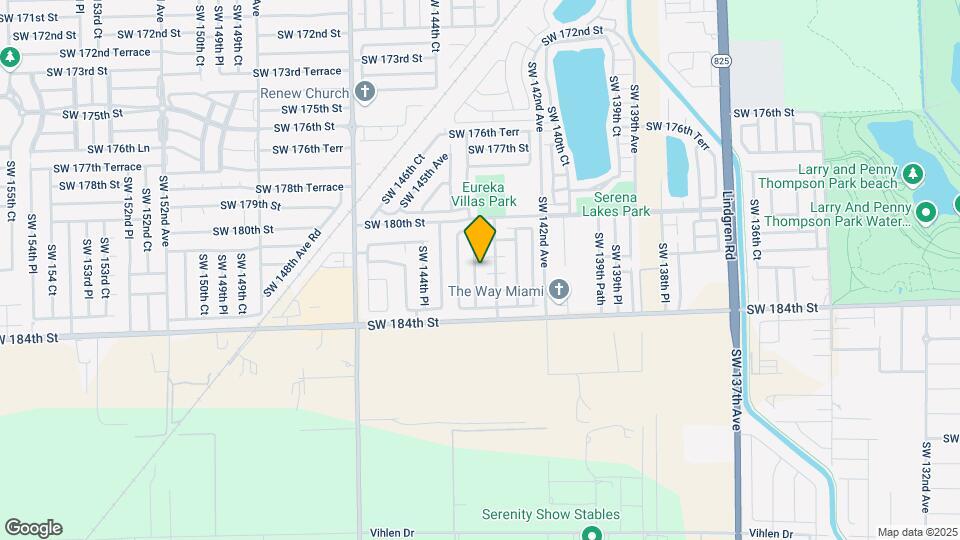 18211 SW 143rd Ct Map and Location Details
