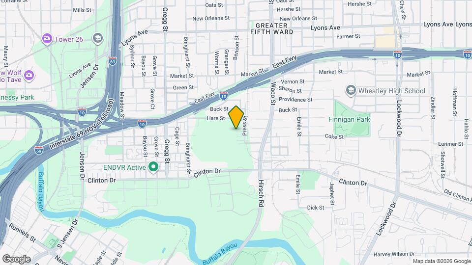 671 Press St Map and Location Details