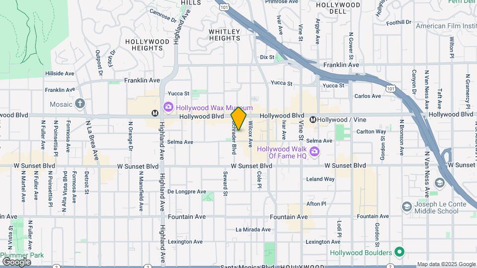 1614-1616 N Schrader Blvd Map and Location Details