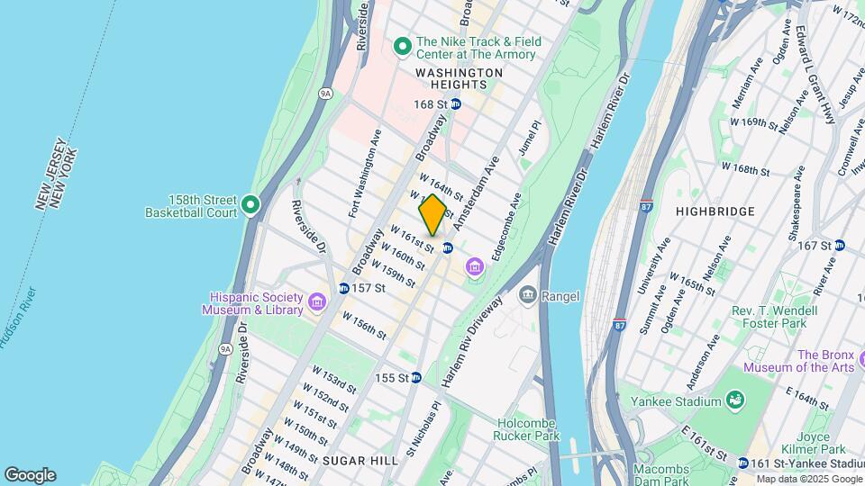 505 W 161st St Mapa y Detalles de la Ubicación