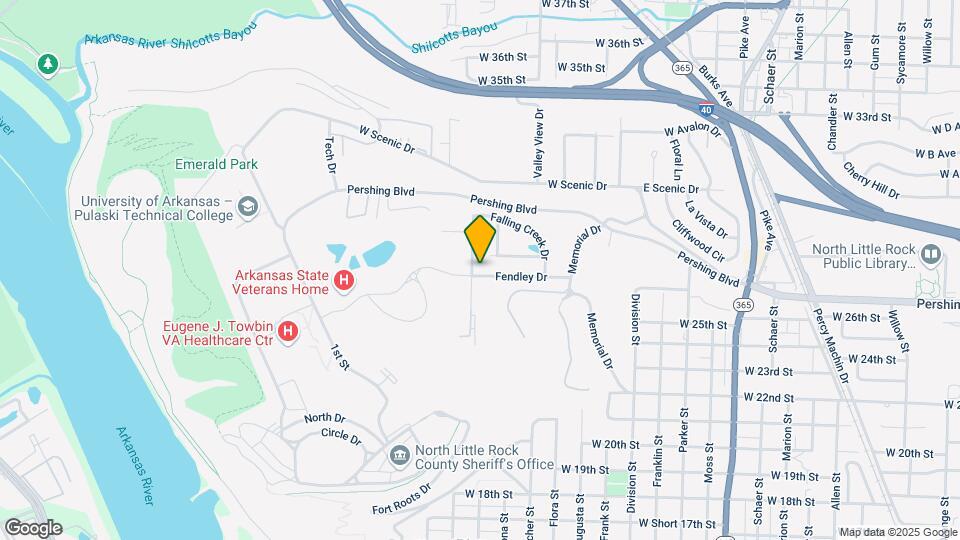 2800 John Ashley Dr Map and Location Details