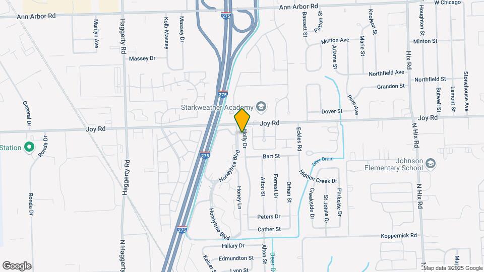 8707 Holly Dr Map and Location Details