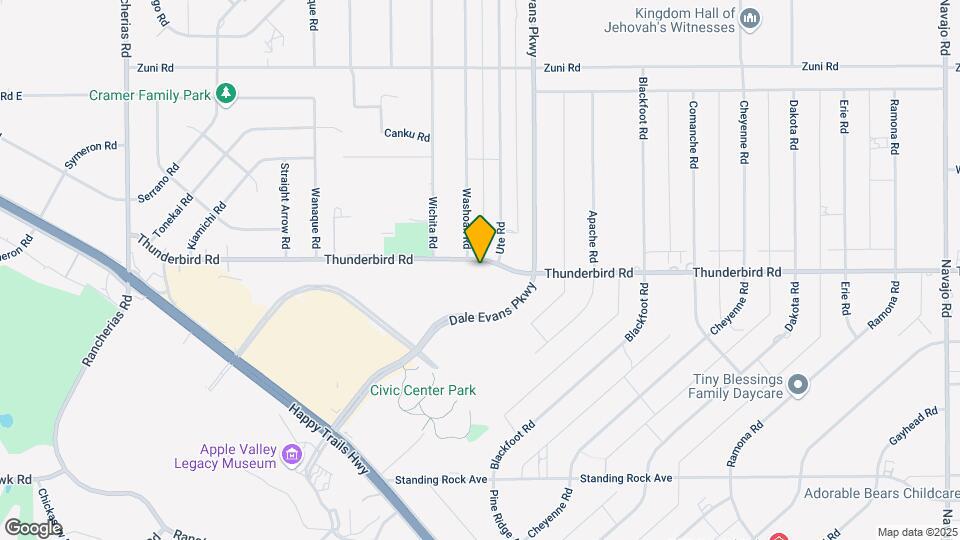 20795 Thunderbird Rd Map and Location Details
