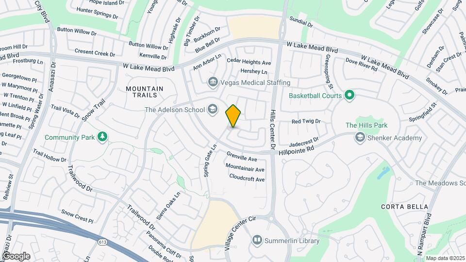 2128 Desert Pines St Map and Location Details