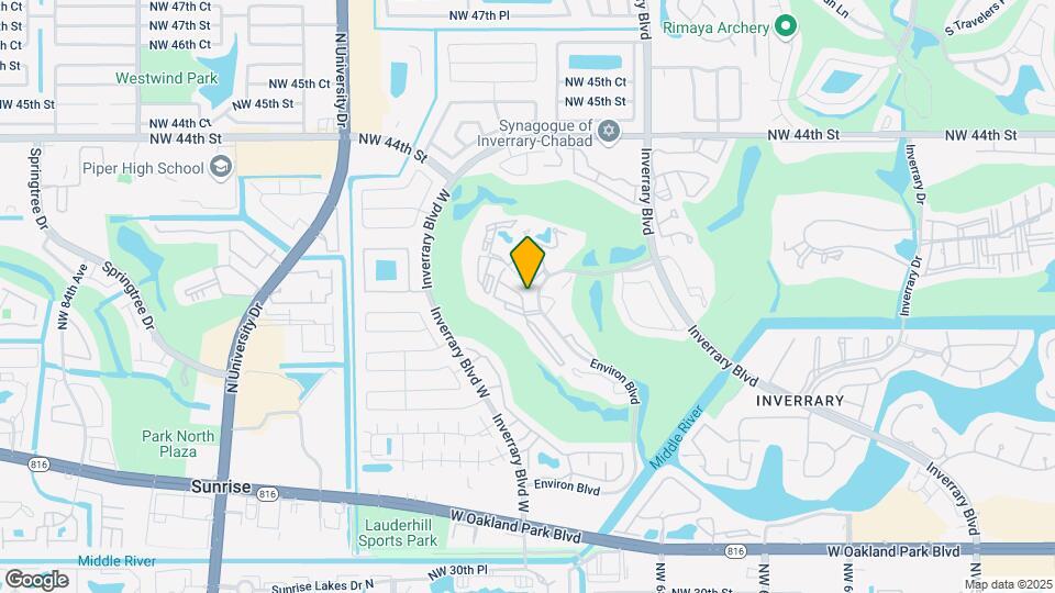 3801 Environ Blvd Map and Location Details