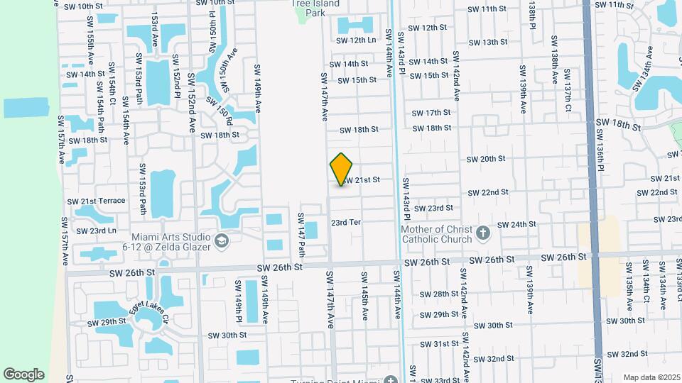 14642 SW 22nd St Map and Location Details