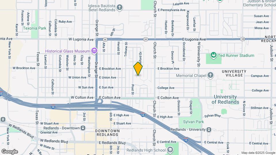 1001 Oxford Dr Map and Location Details