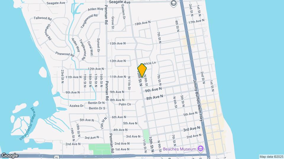 1105 10th St N Map and Location Details