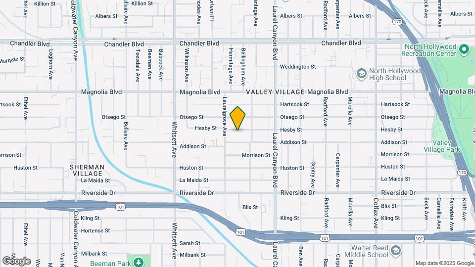 12230 Hesby St Mapa y Detalles de la Ubicación