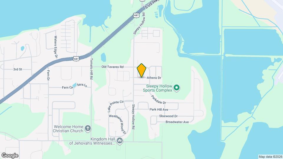 2617 Athens Dr Map and Location Details