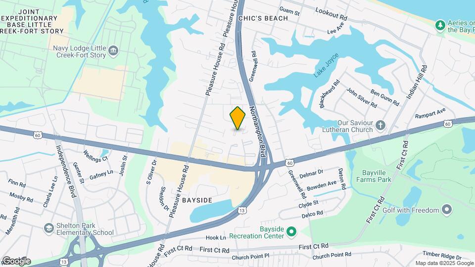 2222 Pine Shore Ct Map and Location Details