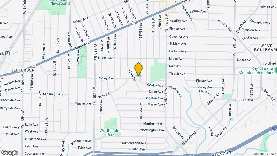 3636 W 122nd St Map and Location Details